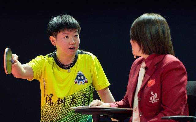 孙颖莎独得两分难救主 山东鲁能荣膺乒超女团桂冠